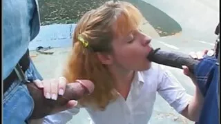 გოგონა აღდგომის bunny კოსტუმი. მიიღო pussy და მიცემა.
